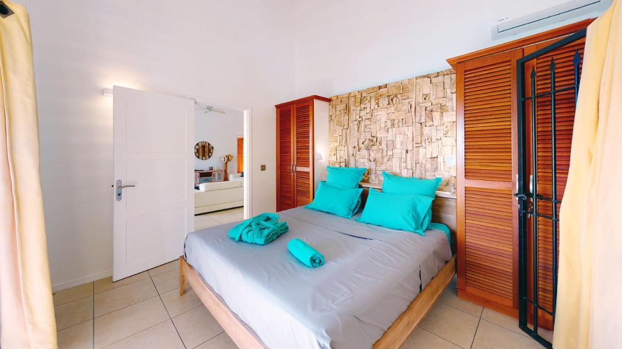 Villa Deluxe L'Hacienda Villa Vue Mer 180 Piscine Jacuzzi Proche Plage Marina Golf Pointe Des Chateaux Et Casino Jardin Clos Voyage Durable Сен Франсоа Екстериор снимка
