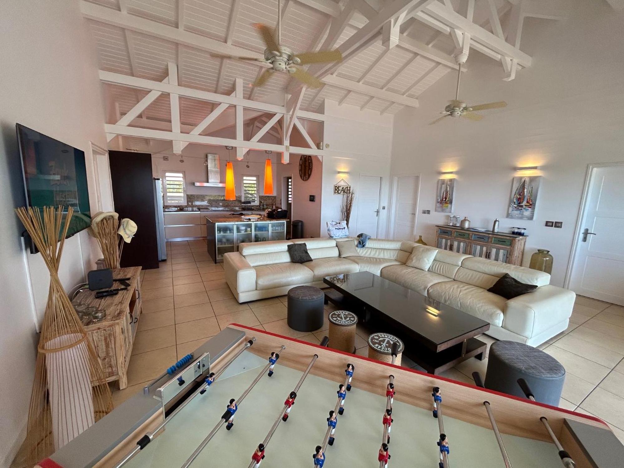 Villa Deluxe L'Hacienda Villa Vue Mer 180 Piscine Jacuzzi Proche Plage Marina Golf Pointe Des Chateaux Et Casino Jardin Clos Voyage Durable Сен Франсоа Екстериор снимка