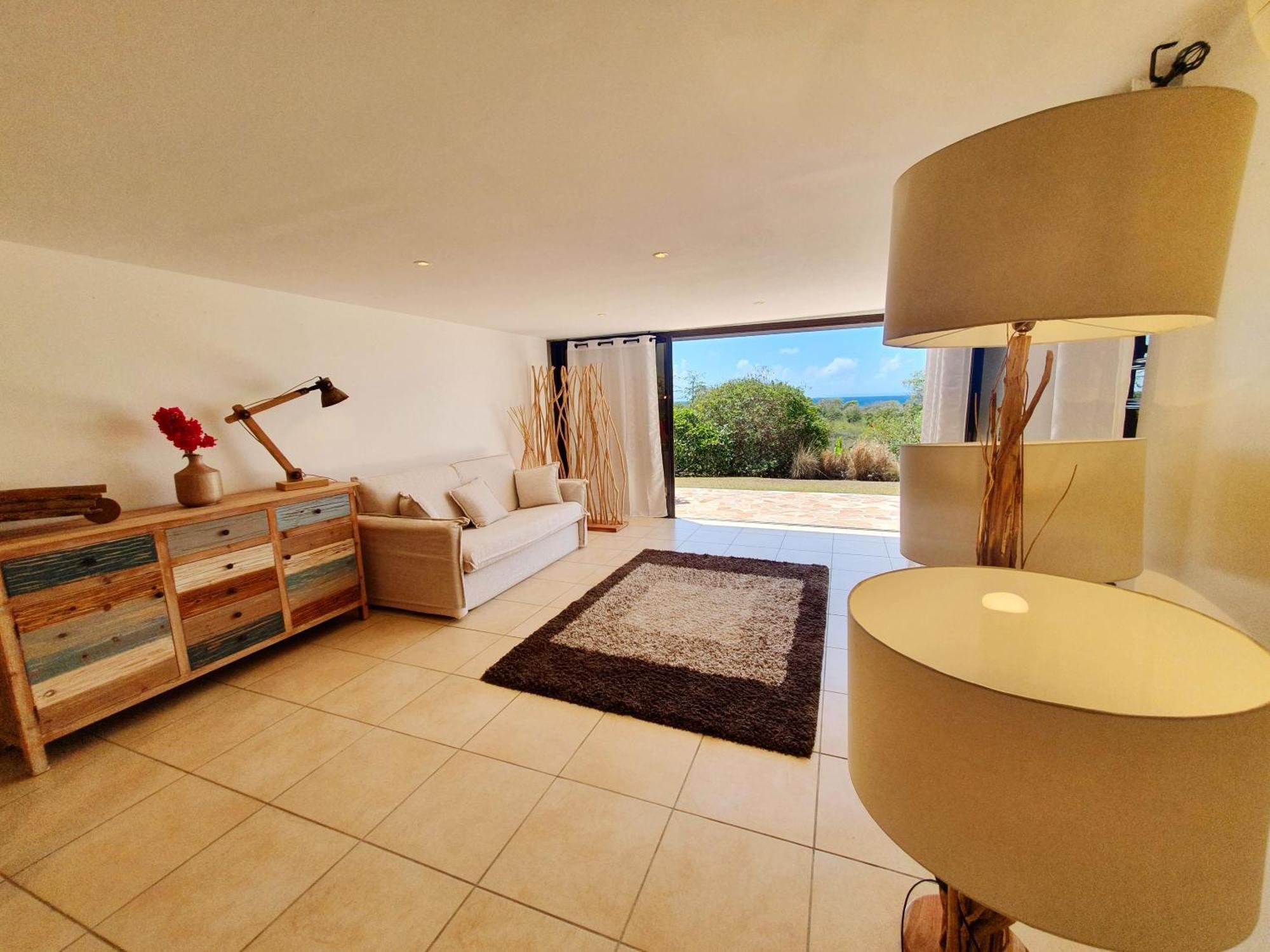 Villa Deluxe L'Hacienda Villa Vue Mer 180 Piscine Jacuzzi Proche Plage Marina Golf Pointe Des Chateaux Et Casino Jardin Clos Voyage Durable Сен Франсоа Стая снимка