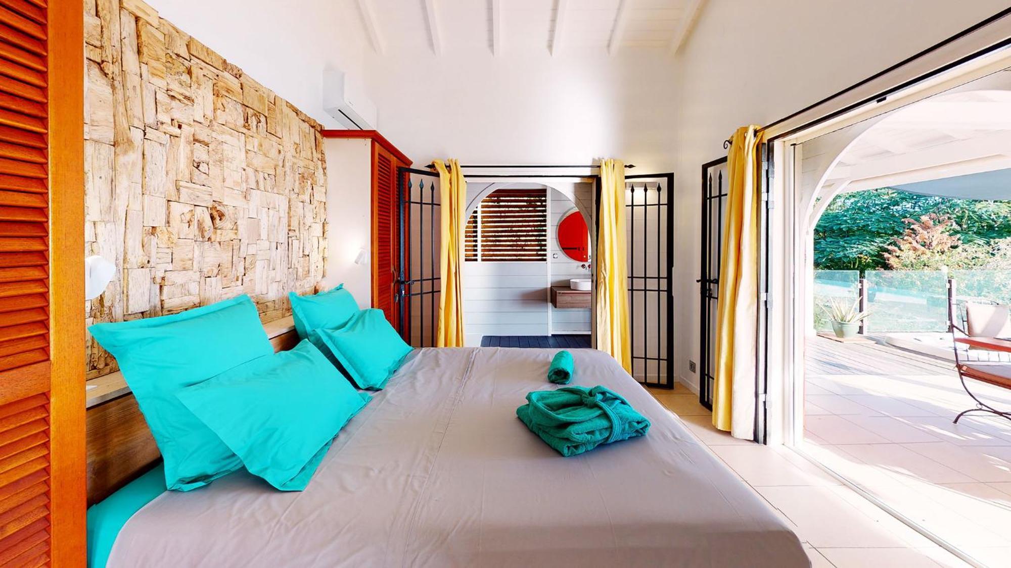 Villa Deluxe L'Hacienda Villa Vue Mer 180 Piscine Jacuzzi Proche Plage Marina Golf Pointe Des Chateaux Et Casino Jardin Clos Voyage Durable Сен Франсоа Стая снимка