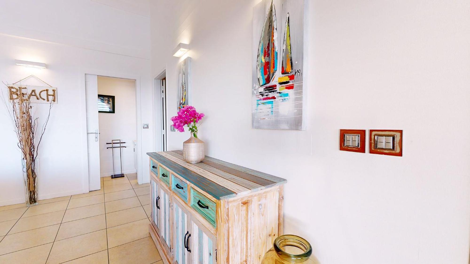 Villa Deluxe L'Hacienda Villa Vue Mer 180 Piscine Jacuzzi Proche Plage Marina Golf Pointe Des Chateaux Et Casino Jardin Clos Voyage Durable Сен Франсоа Стая снимка