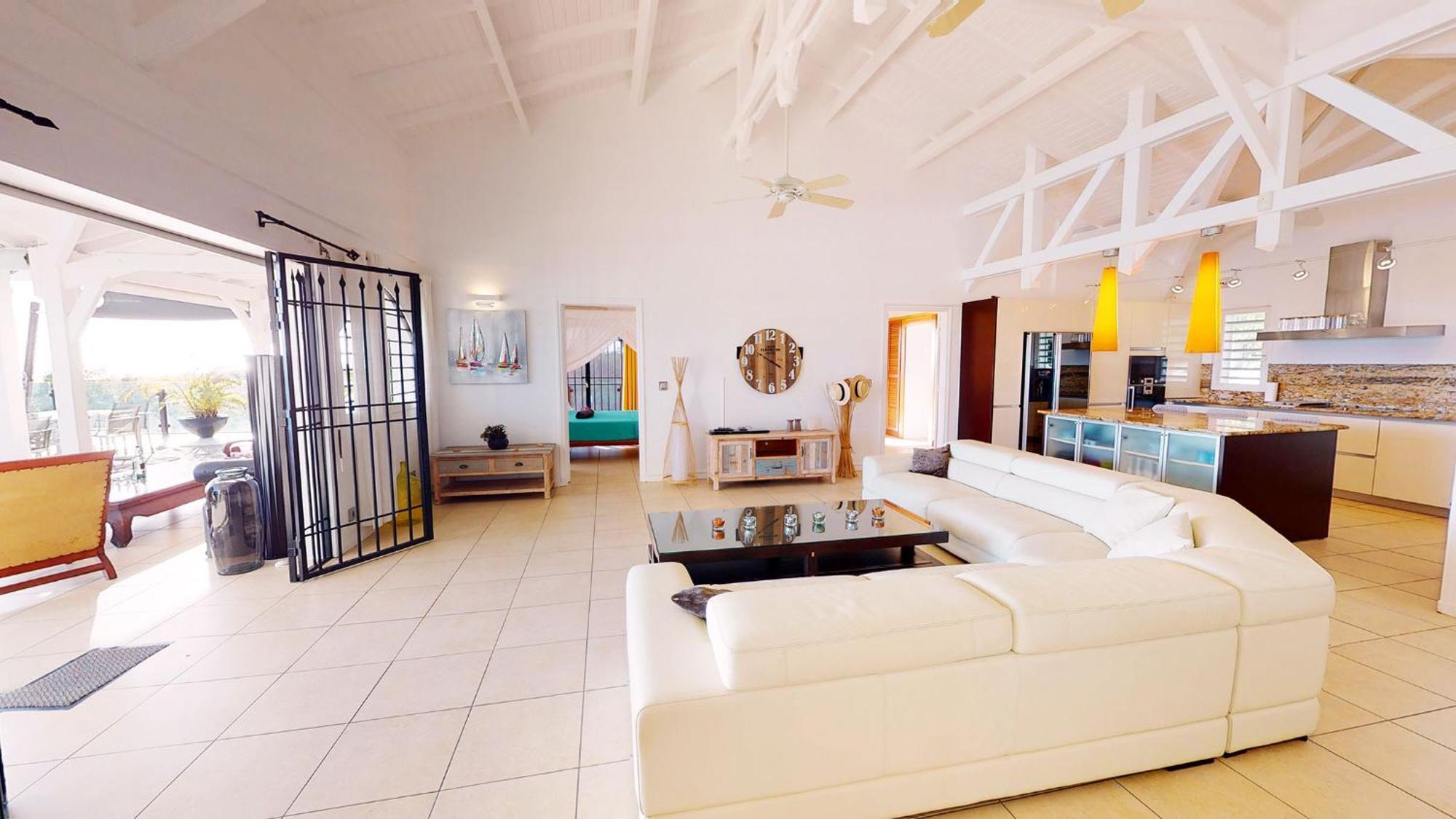 Villa Deluxe L'Hacienda Villa Vue Mer 180 Piscine Jacuzzi Proche Plage Marina Golf Pointe Des Chateaux Et Casino Jardin Clos Voyage Durable Сен Франсоа Стая снимка