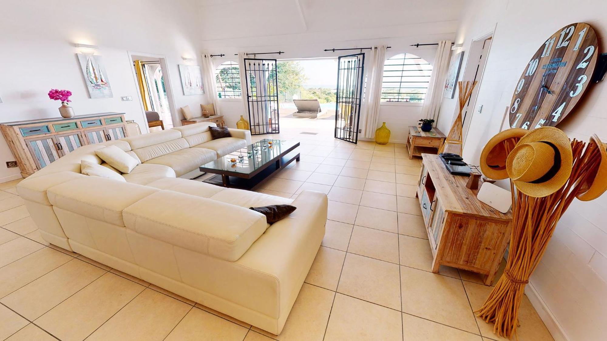 Villa Deluxe L'Hacienda Villa Vue Mer 180 Piscine Jacuzzi Proche Plage Marina Golf Pointe Des Chateaux Et Casino Jardin Clos Voyage Durable Сен Франсоа Стая снимка