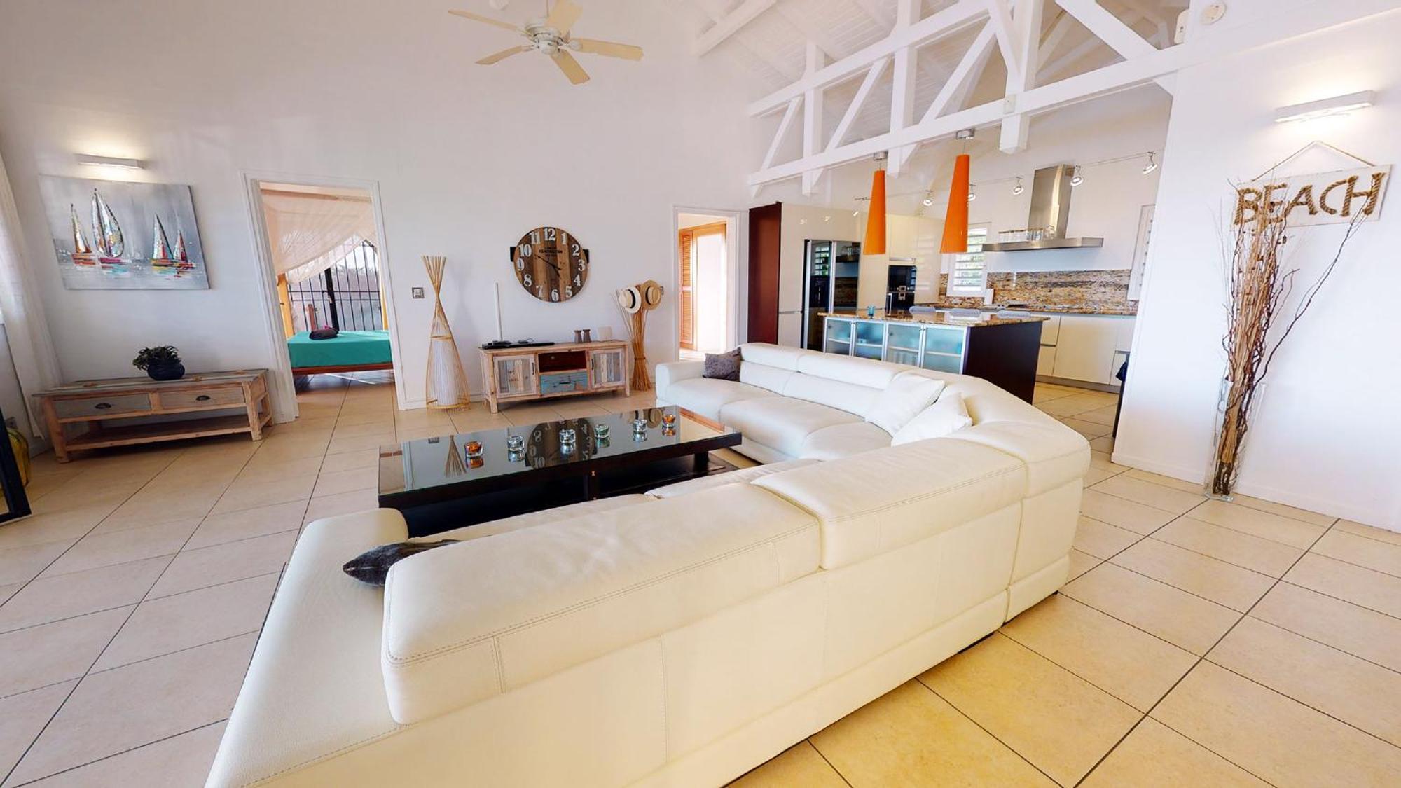 Villa Deluxe L'Hacienda Villa Vue Mer 180 Piscine Jacuzzi Proche Plage Marina Golf Pointe Des Chateaux Et Casino Jardin Clos Voyage Durable Сен Франсоа Стая снимка