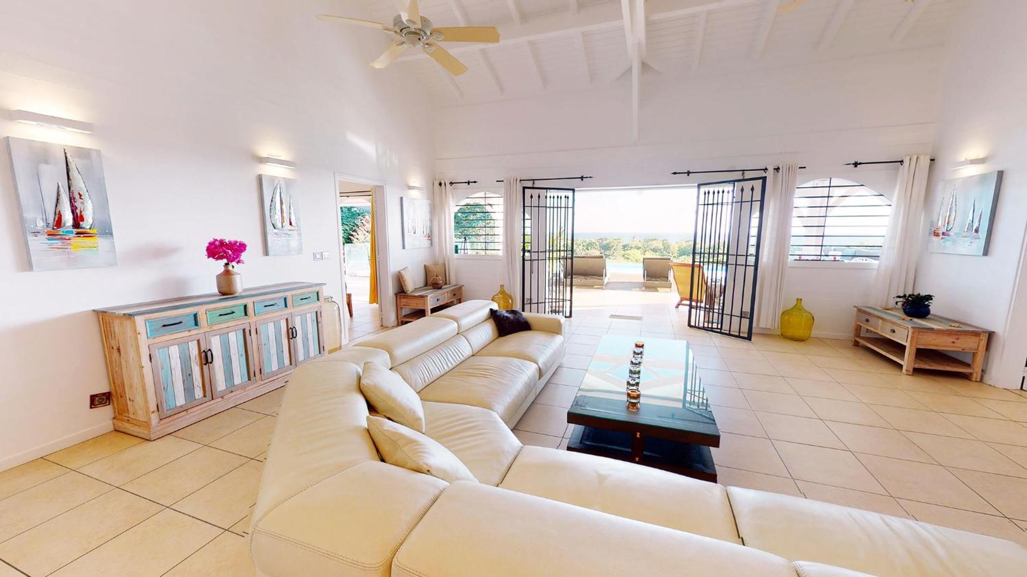 Villa Deluxe L'Hacienda Villa Vue Mer 180 Piscine Jacuzzi Proche Plage Marina Golf Pointe Des Chateaux Et Casino Jardin Clos Voyage Durable Сен Франсоа Стая снимка